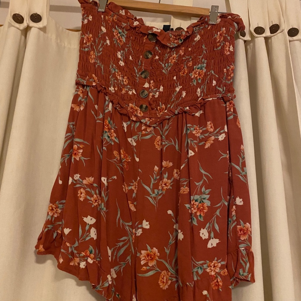 American Eagle Bandeau Romper